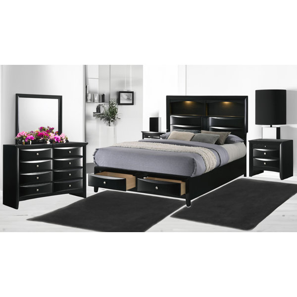 Red Barrel Studio® 4 Piece Bedroom Set Wayfair